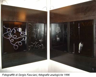 Fotograffiti di Sergio Fasciani, fotografie analogiche 1996