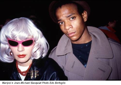 Maripol e Jean-Michael Basquiat Photo Edo Bertoglio