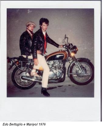 Edo Bertoglio e Maripol 1976