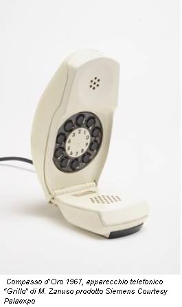 Compasso d’Oro 1967, apparecchio telefonico 
