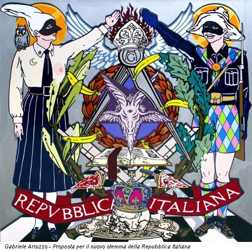 Gabriele Arruzzo - Proposta per il nuovo stemma della Repubblica Italiana