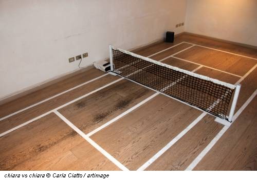 chiara vs chiara © Carla Ciatto / artimage