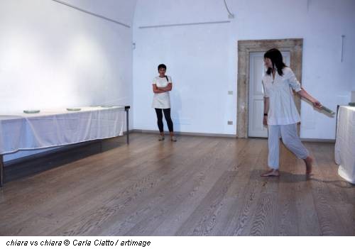 chiara vs chiara © Carla Ciatto / artimage