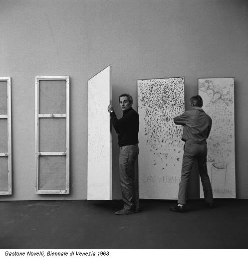Gastone Novelli, Biennale di Venezia 1968