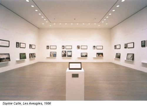 Sophie Calle, Les Aveugles, 1986
