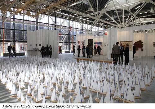 Artefiera 2012: stand della galleria Studio La Città, Verona