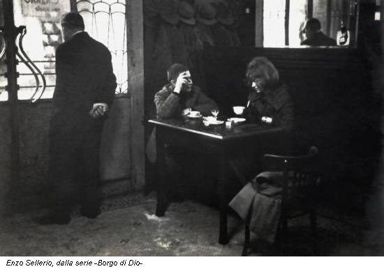 Enzo Sellerio, dalla serie -Borgo di Dio-