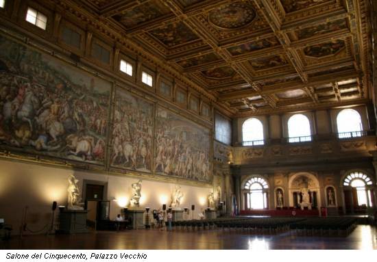 Salone del Cinquecento, Palazzo Vecchio