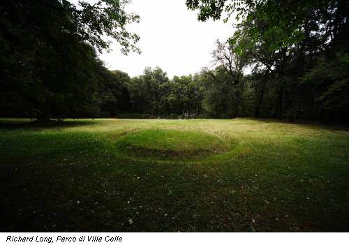 Richard Long, Parco di Villa Celle