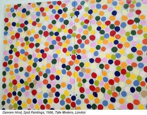 Damien Hirst, Spot Paintings, 1986, Tate Modern, London