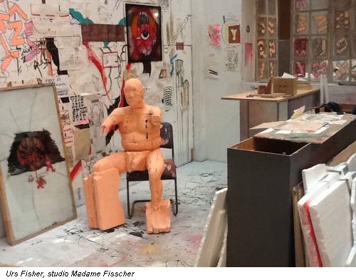 Urs Fisher, studio Madame Fisscher