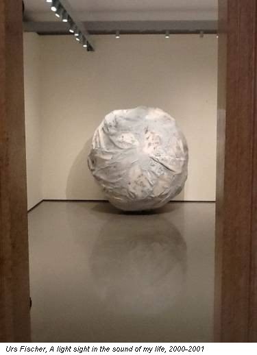 Urs Fischer, A light sight in the sound of my life, 2000-2001