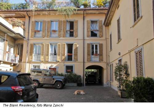 The Blank Residency, foto Maria Zanchi