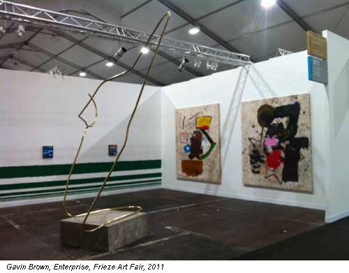 Gavin Brown, Enterprise, Frieze Art Fair, 2011