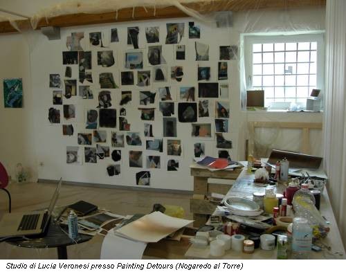 Studio di Lucia Veronesi presso Painting Detours (Nogaredo al Torre)