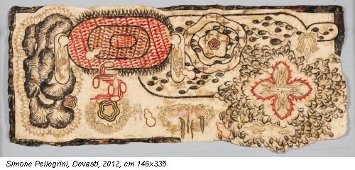 Simone Pellegrini, Devasti, 2012, cm 146x335