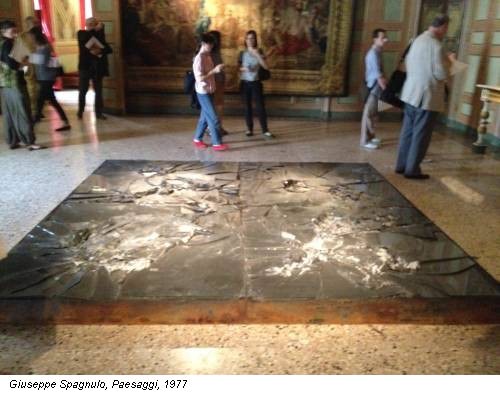 Giuseppe Spagnulo, Paesaggi, 1977