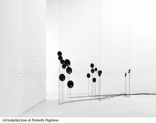 Un'installazione di Roberto Pugliese