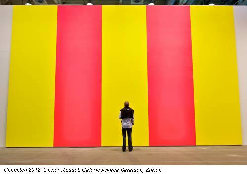 Unlimited 2012: Olivier Mosset, Galerie Andrea Caratsch, Zurich