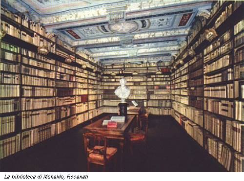 La biblioteca di Monaldo, Recanati
