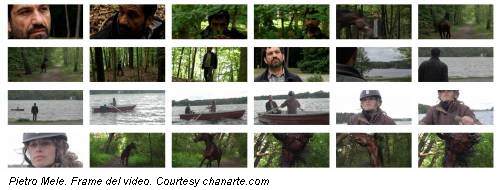 Pietro Mele. Frame del video. Courtesy chanarte.com