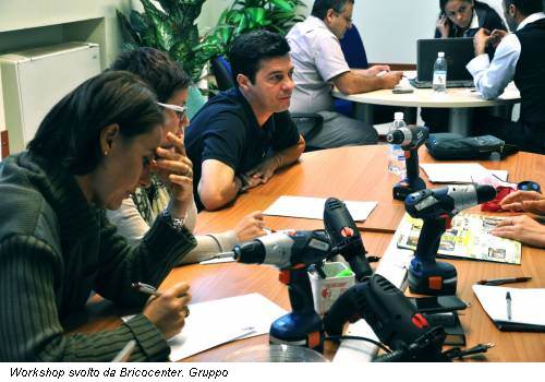 Workshop svolto da Bricocenter. Gruppo