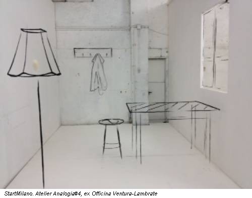 StartMilano. Atelier Analogia#4, ex Officina Ventura-Lambrate