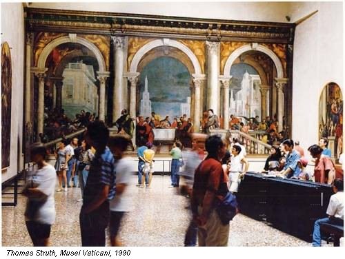 Thomas Struth, Musei Vaticani, 1990