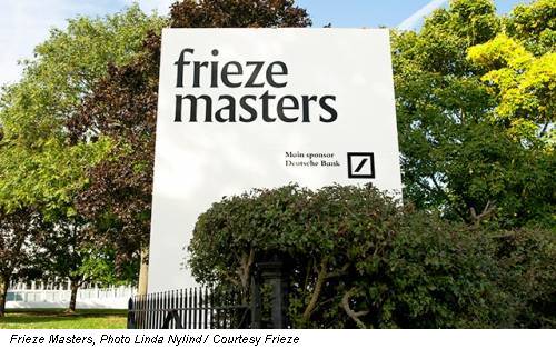 Frieze Masters, Photo Linda Nylind / Courtesy Frieze