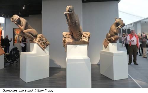 Gargoyles allo stand di Sam Frogg