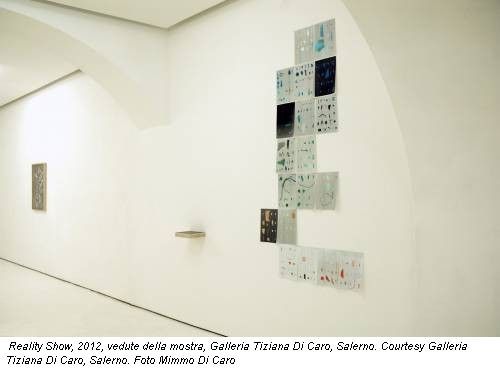 Reality Show, 2012, vedute della mostra, Galleria Tiziana Di Caro, Salerno. Courtesy Galleria Tiziana Di Caro, Salerno. Foto Mimmo Di Caro