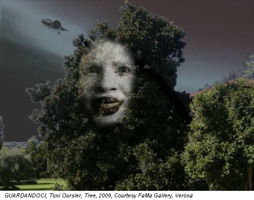 GUARDANDOCI, Toni Oursler, Tree, 2009, Courtesy FaMa Gallery, Verona