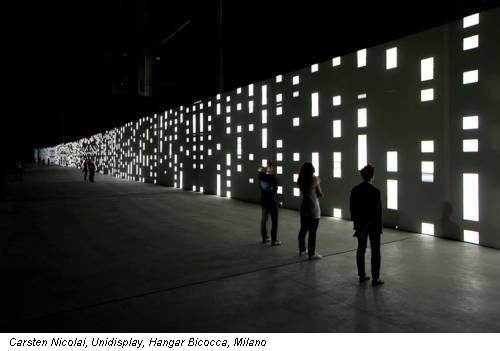 Carsten Nicolai, Unidisplay, Hangar Bicocca, Milano