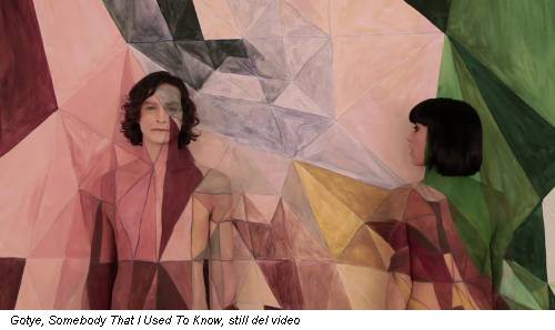 Gotye, Somebody That I Used To Know, still del video