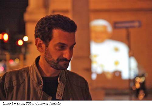 Iginio De Luca, 2010. Courtesy l’artista