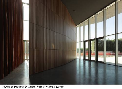 Teatro di Montalto di Castro. Foto di Pietro Savorelli