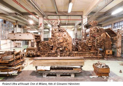 Roland Ultra all'Assab One di Milano, foto di Giovanni Hänninen