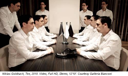 Niklas Goldbach, Ten, 2010. Video, Full HD, Stereo, 12'10'. Courtesy Galleria Bianconi
