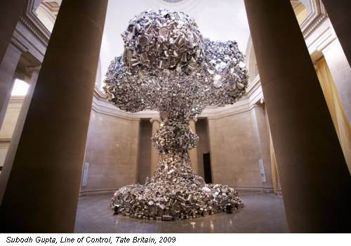 Subodh Gupta, Line of Control, Tate Britain, 2009