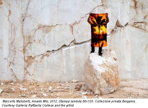 Marcello Maloberti, Amado Mio, 2012. Stampa lambda 80x120. Collezione privata Bergamo. Courtesy Galleria Raffaella Cortese and the artist