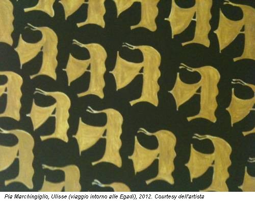 Pia Marchingiglio, Ulisse (viaggio intorno alle Egadi), 2012. Courtesy dell'artista
