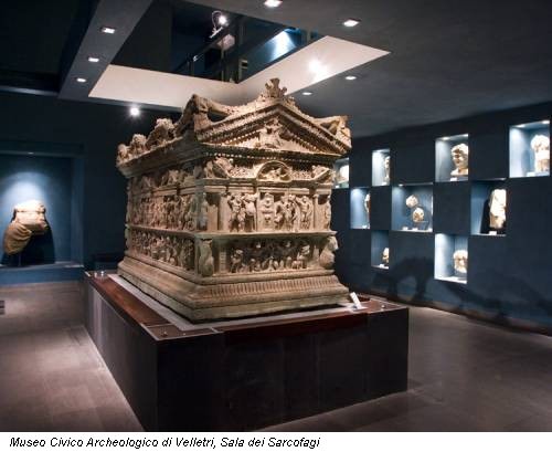 Museo Civico Archeologico di Velletri, Sala dei Sarcofagi