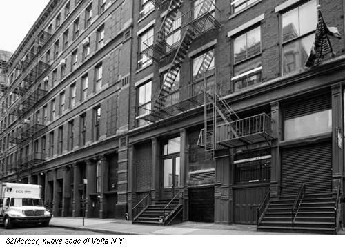 82Mercer, nuova sede di Volta N.Y.