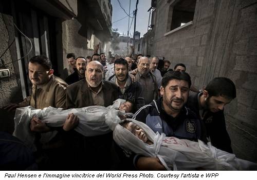 Paul Hensen e l'immagine vincitrice del World Press Photo. Courtesy l'artista e WPP