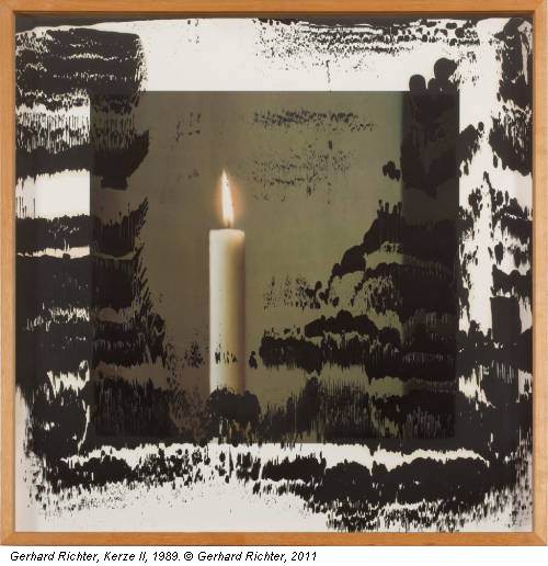 Gerhard Richter, Kerze II, 1989. © Gerhard Richter, 2011
