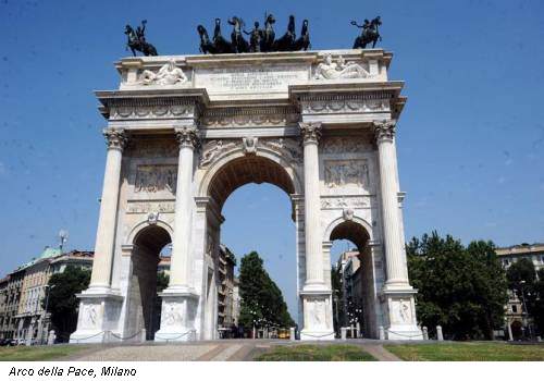 Arco della Pace, Milano