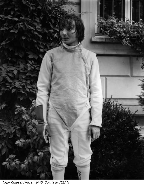 Ingar Krauss, Fencer, 2013. Courtesy VELAN