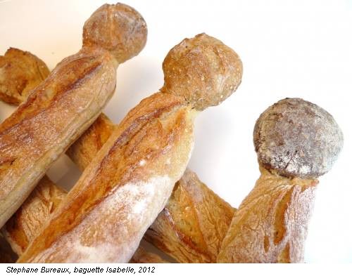 Stephane Bureaux, baguette Isabelle, 2012