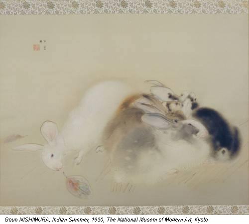 Goun NISHIMURA, Indian Summer, 1930, The National Musem of Modern Art, Kyoto