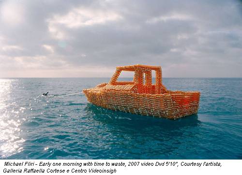  Michael Fliri - Early one morning with time to waste, 2007 video Dvd 5'10'', Courtesy l'artista, Galleria Raffaella Cortese e Centro Videoinsigh